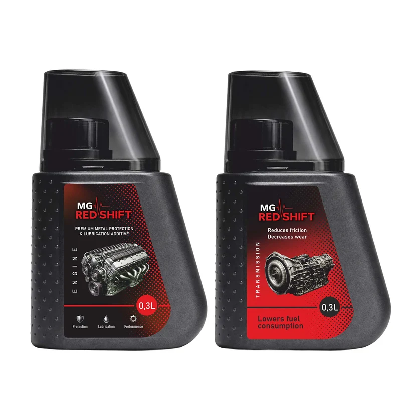 MG Red Shift Engine 300ml + MG Red Shift Transmission