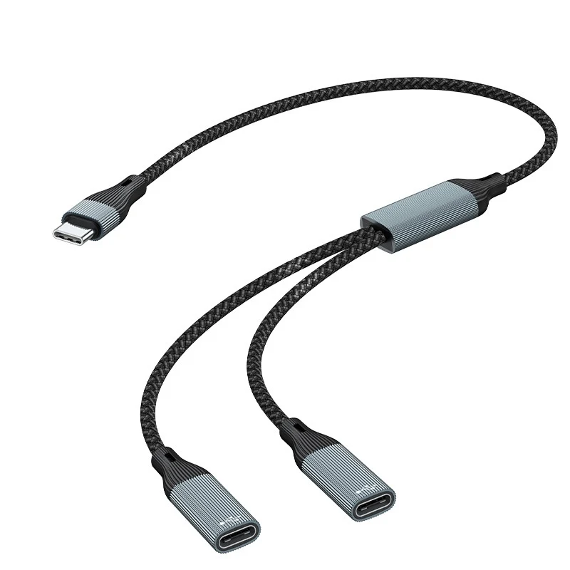 NÖRDIC USB-C Hubb USB-C till 2xUSB-C