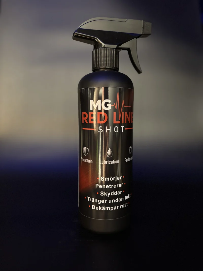 MG Red Line Shot