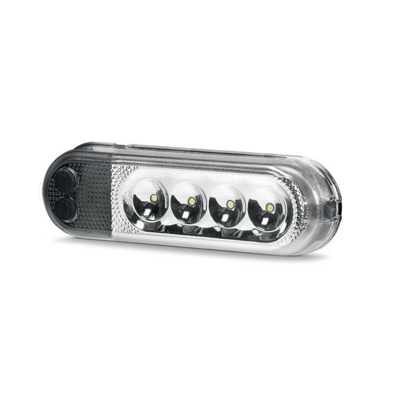 SIM Kompakt LED-innerbelysning med strömbrytare / 213 mm