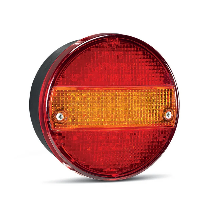 SIM 3111 Rund hamburgervagnslampa med dynamisk blinkers