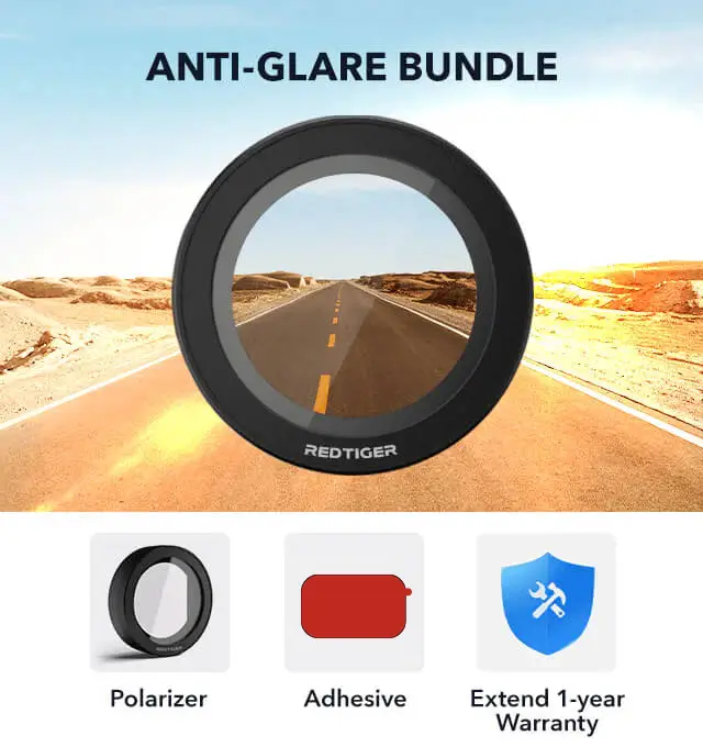 Redtiger F7N Anti-Glare Bundle