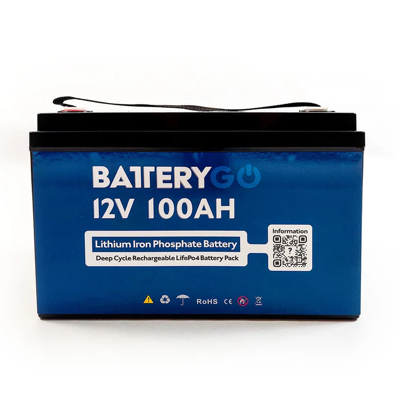 12V BatteryGO Litiumbatteri 100AH