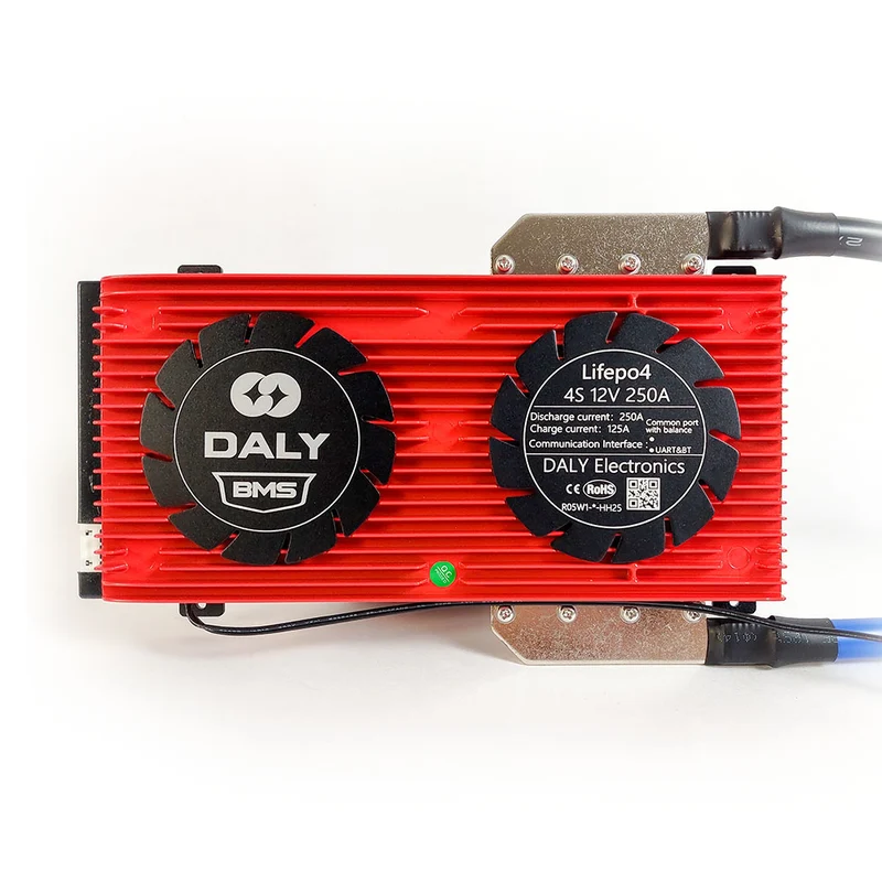 LiFePO4 Smart BMS 4S 250A (12V) med BT