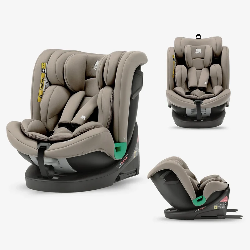 Colin Luxe i-Size bilbarnstol 40–150 cm Isofix 360° – Truffle Nougat