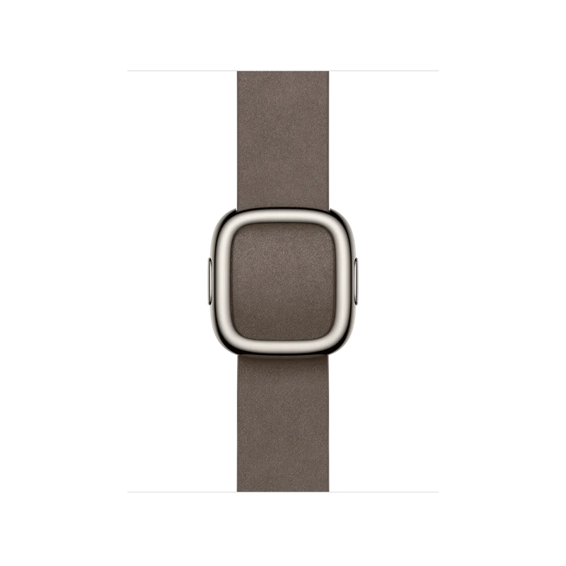 Modernt spänne mörk mullvadsbrun, 42 mm – M
