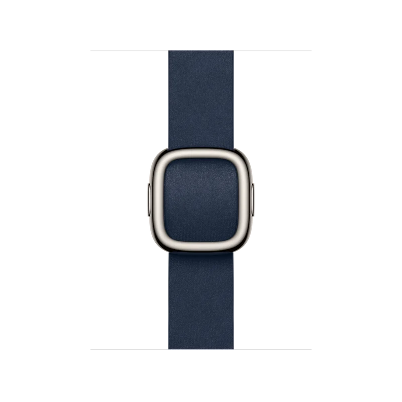 Modernt spänne dovt blå, 42 mm – S