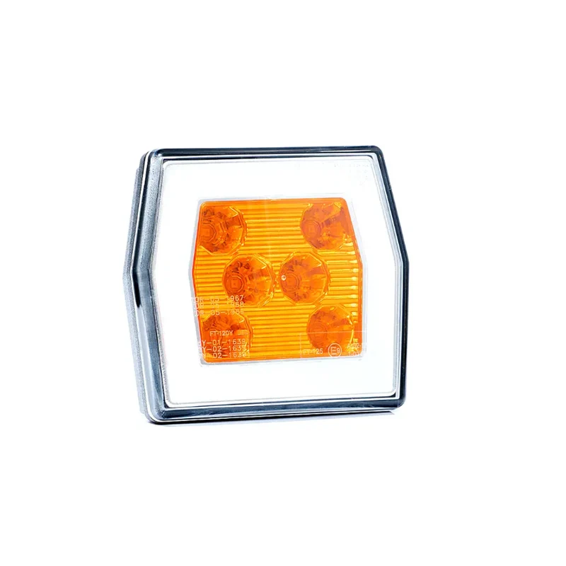 Fristom FT-125 LED frampositionsljus och blinkers
