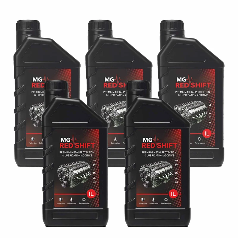 5 x MG Red Shift Engine 1L
