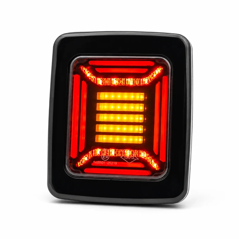 Horpol kubblocklampa med stoppbakljus och blinkers