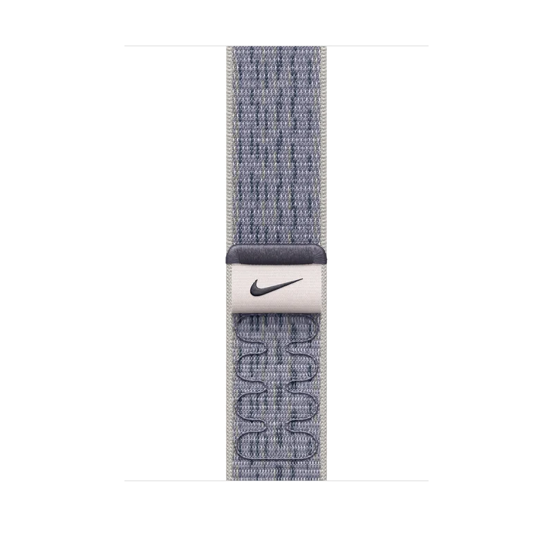 Nike-sportloop i Grey/Blue, 46 mm