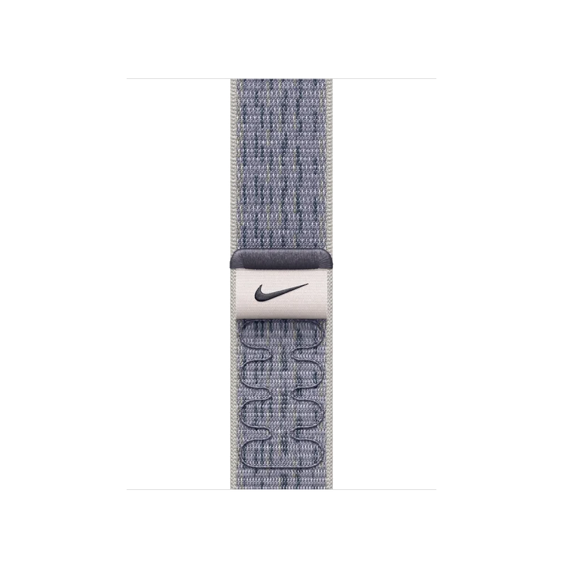 Nike-sportloop i Grey/Blue, 42 mm