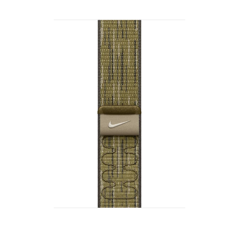 Nike-sportloop i Green/Grey, 46 mm