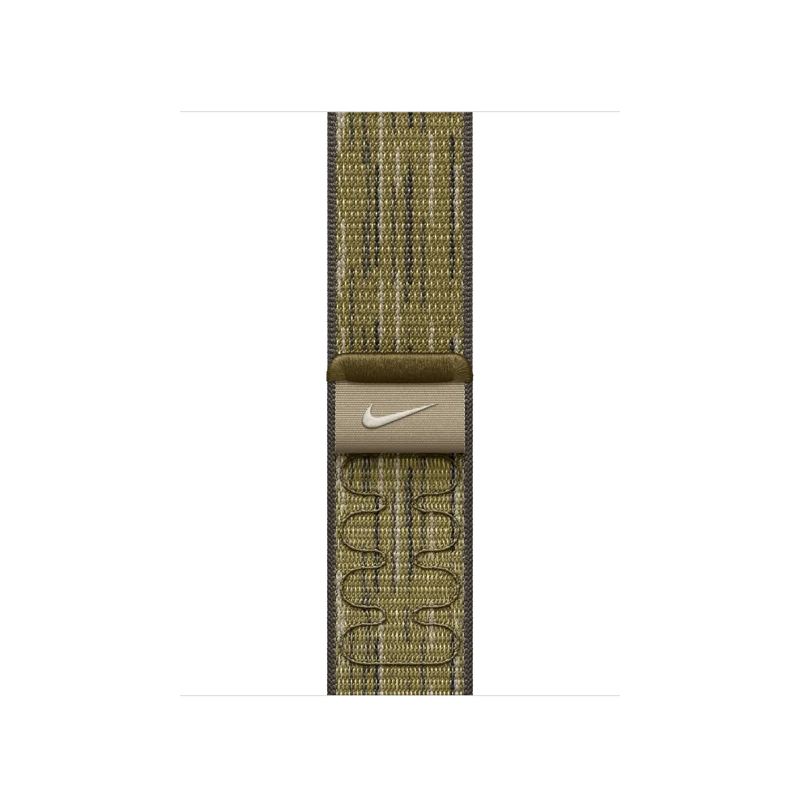 Nike-sportloop i Green/Grey, 40 mm