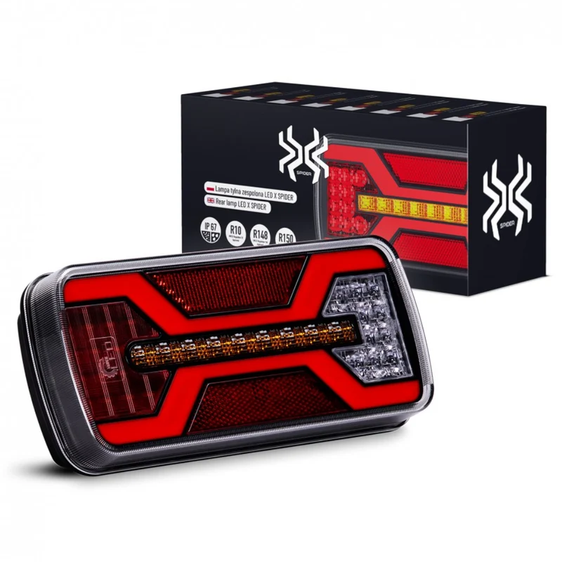 X-Spider LED-bakljus