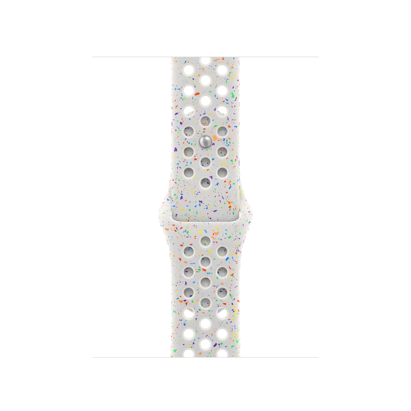 Nike-sportband i Pure Platinum, 42 mm – S/M