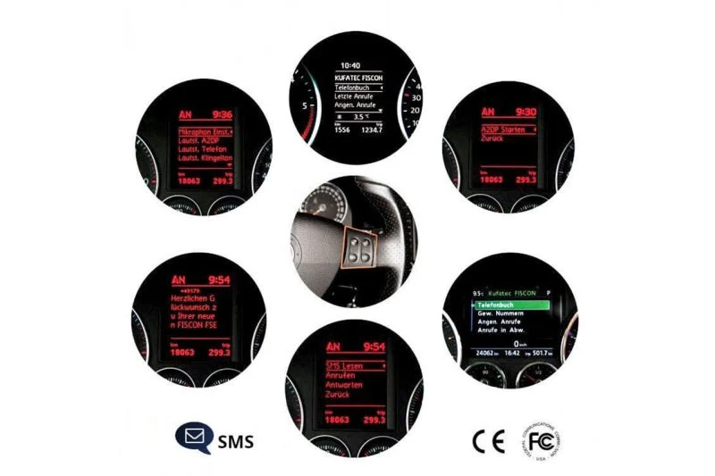 VW, Skoda FISCON Hands-free Kit "Basic" for VW, Skoda - MIB 2 Ultralow 40771