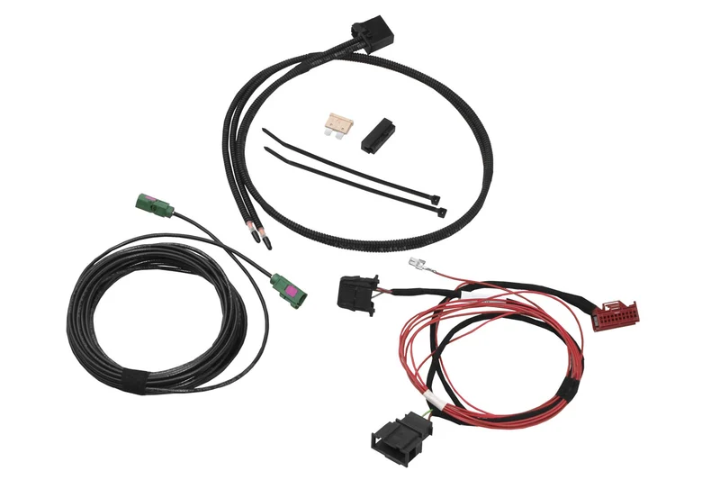 TV Tuner Harness with Fiber Optic for Audi A4 8K, A5 8T MMI 2G