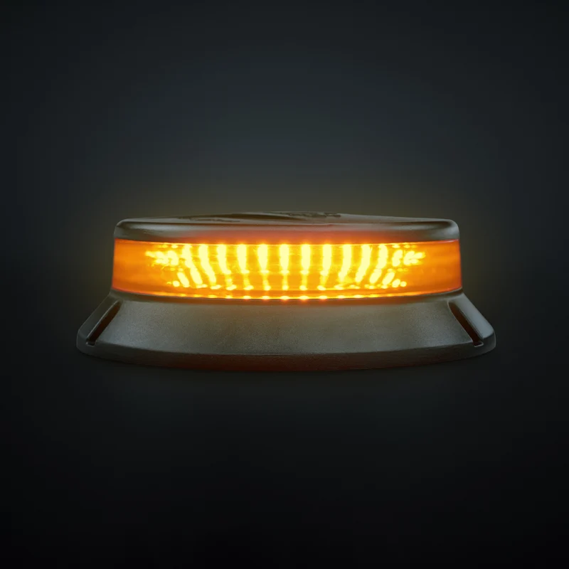 Strands Cruise Light Ytmonterad Varningsljus / Mörk Lins / 165mm