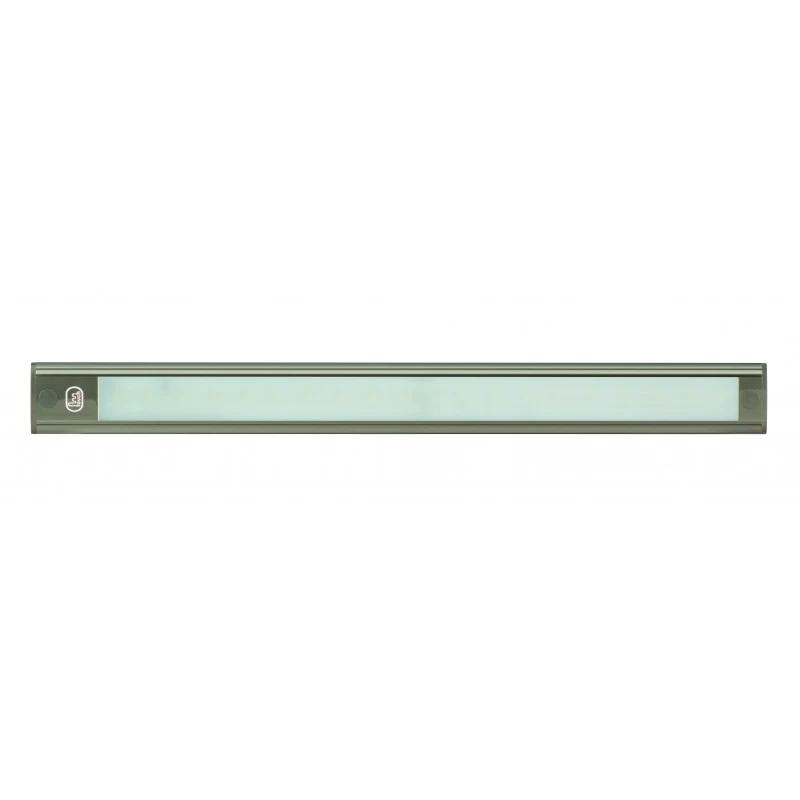 Interiörlampa med pekknapp 410mm 12v / Grå sockel / LED autolampor