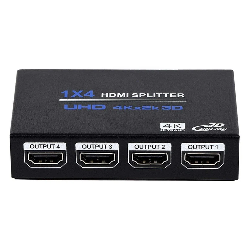 NÖRDIC Splitter 1 till 4 HDMI 4K30Hz 3D