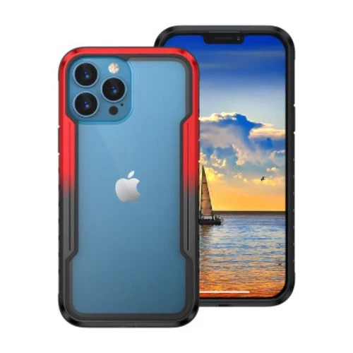 Redefine Shield case for iPhone 14 / iPhone 13 - Black Red