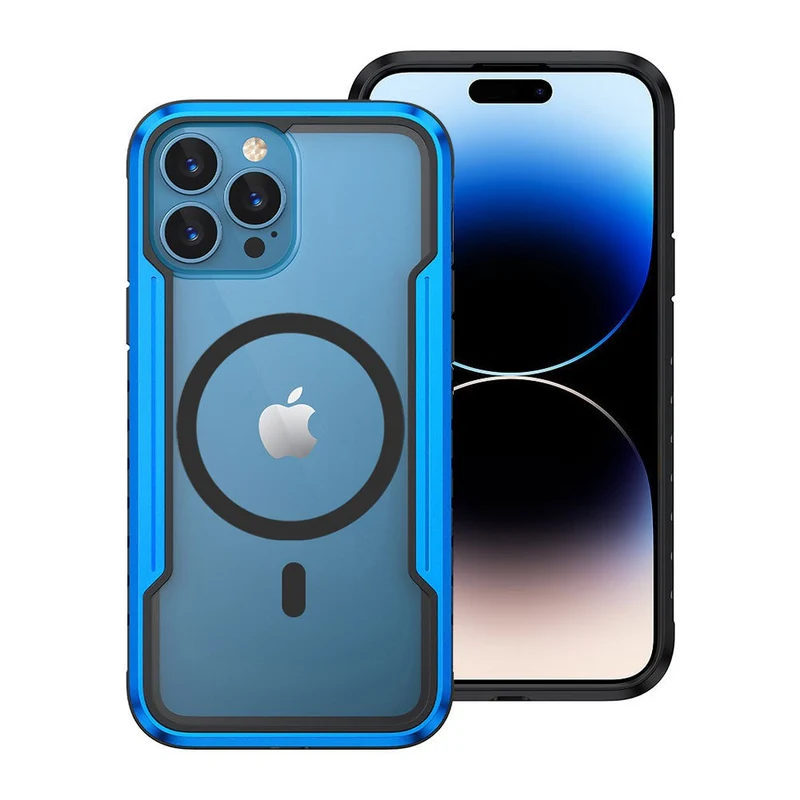 Redefine Shield case for iPhone 15 Pro - Blue, MagSafe