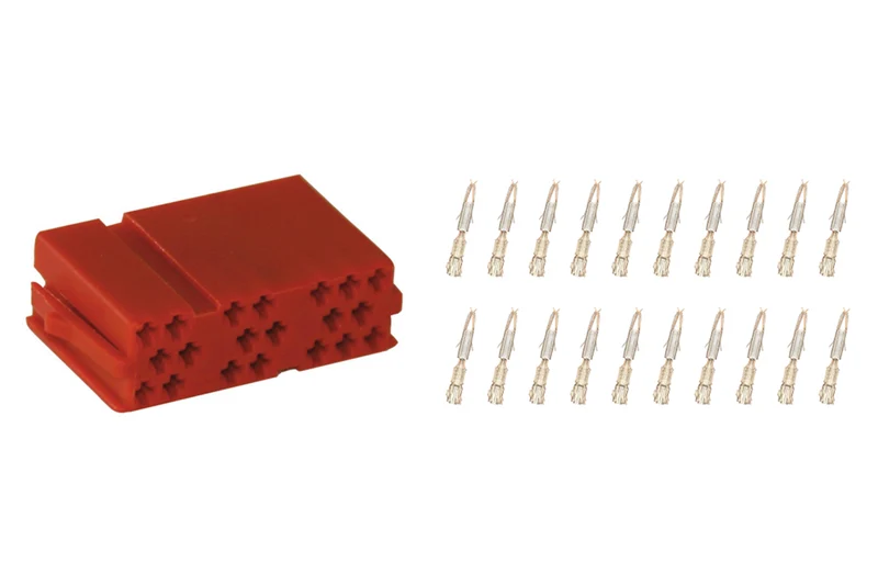 Repair kit connector 8 pin for MINI ISO Compact Plug Housing