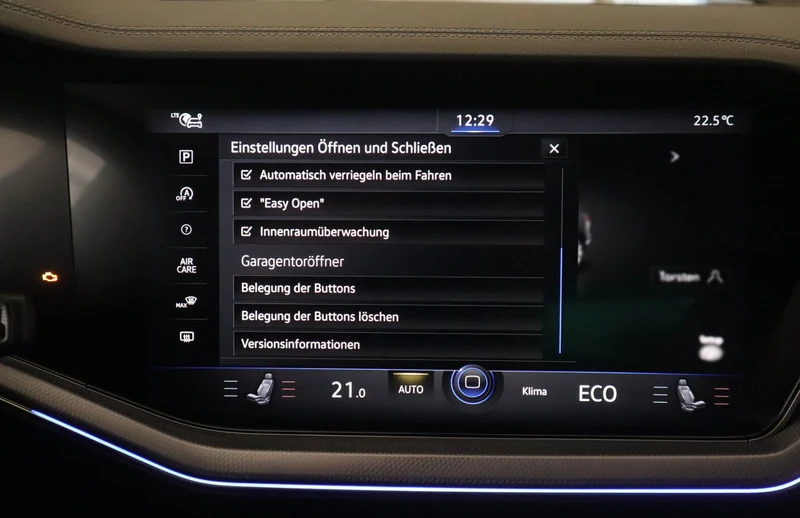 Complete set HomeLink garage door opening for VW Touareg CR