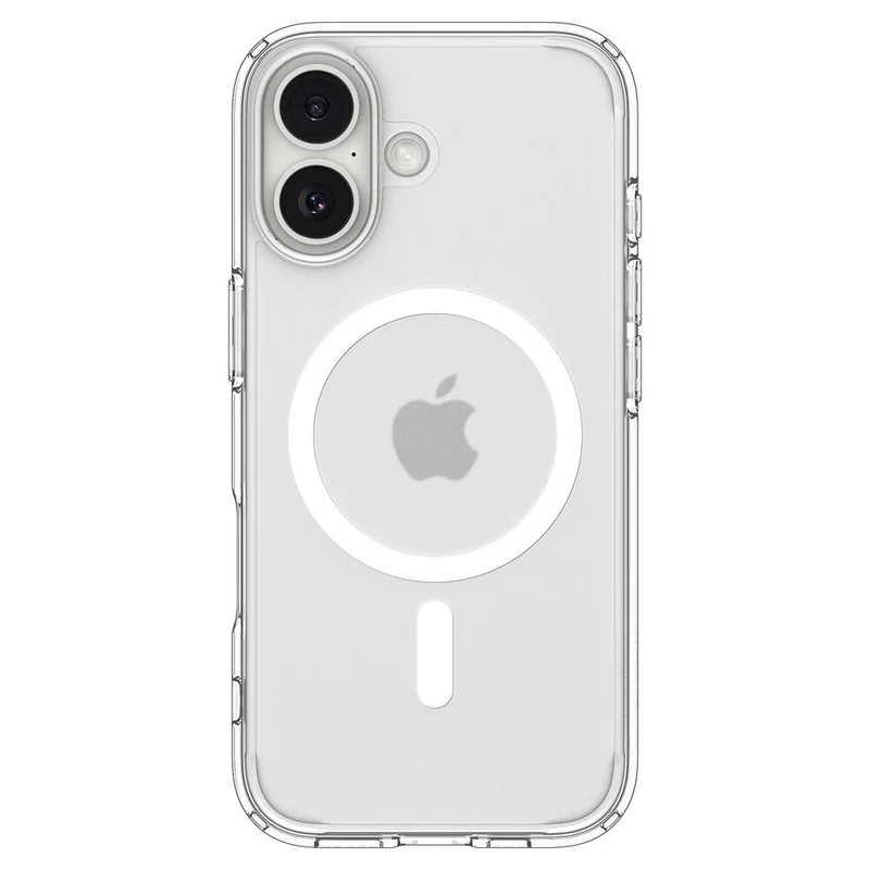 Spigen Apple iPhone 17 Ultra Hybrid (MagFit) Case (Frost Clear Case / White Ring)