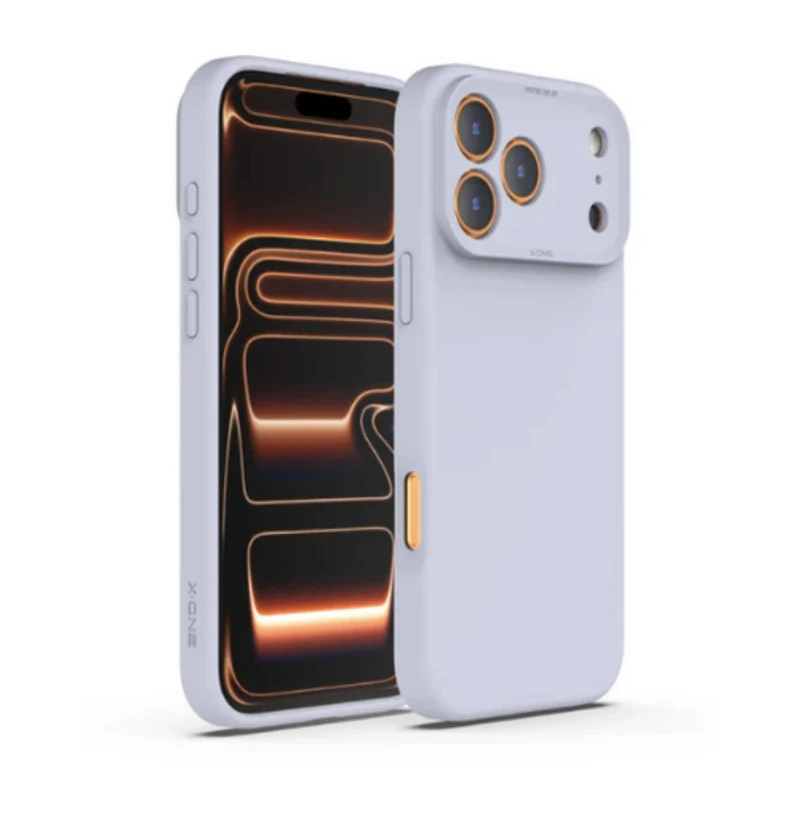 X.One [Mgsafe] Dropguard 3S / 3.0 Matte Silicone Case iPhone 17 Pro - Purple