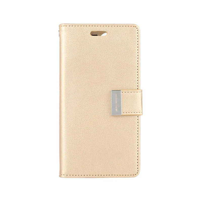Goospery Rich Diary case for iPhone 14 Pro - Gold
