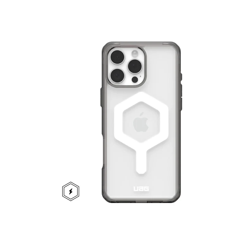 UAG Plyo Magsafe Compatible Phone Case for iPhone 16 Pro Max (Ice/White)
