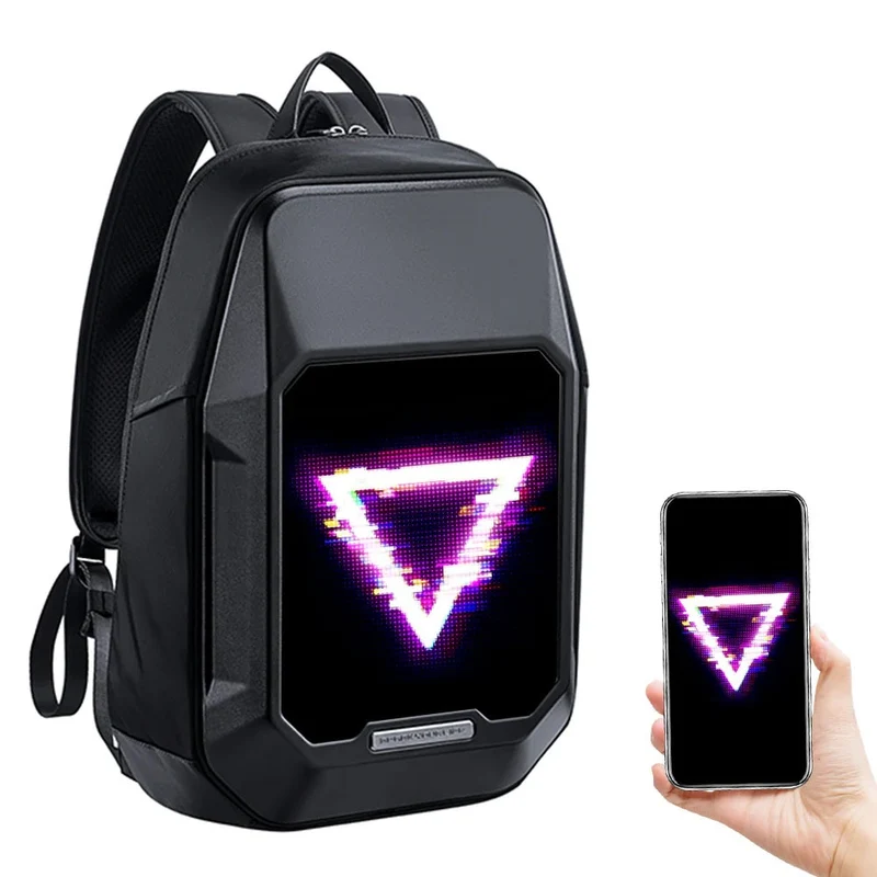 Divoom Cyberbag Pixel Art LED Backpack (Black)