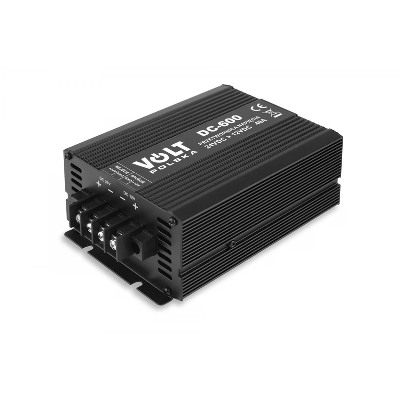 Spänningsomvandlare, 24v - 12v, 40 Amp