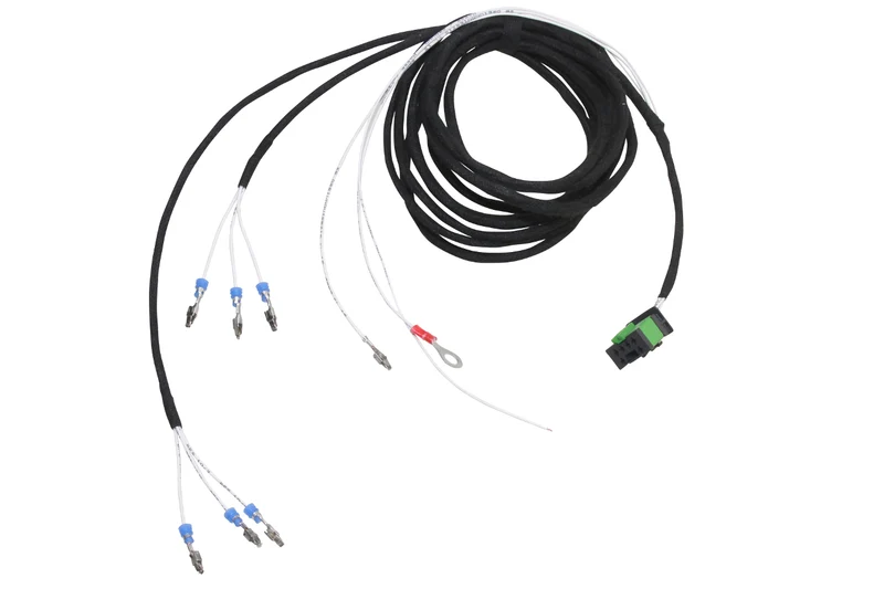 Cable set extension mLWR xenon to halogen headlights for VW Touareg 7P
