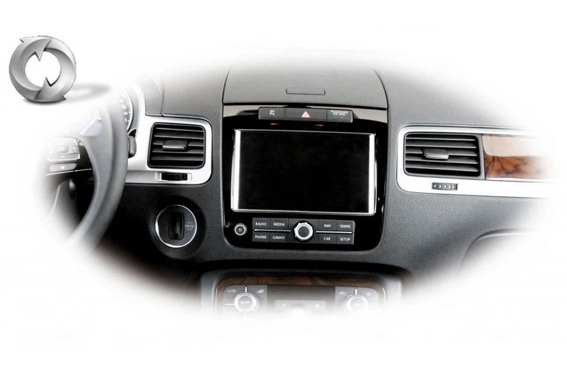 Retrofit Radio RCD 510, 550 to Navigation RNS 850 for VW Touareg 7P