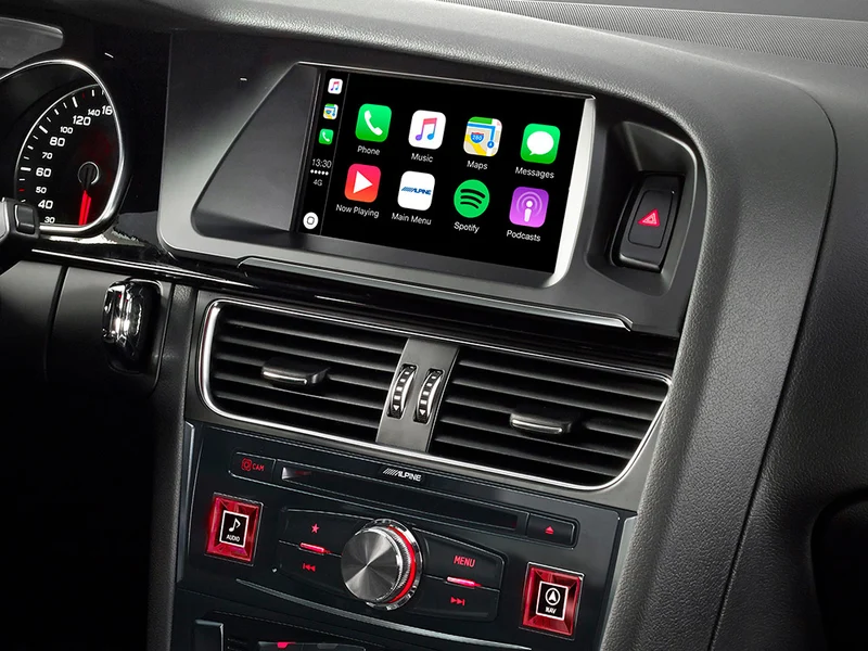 Alpine Navigation System Premium Infotainment för Audi A4, A5