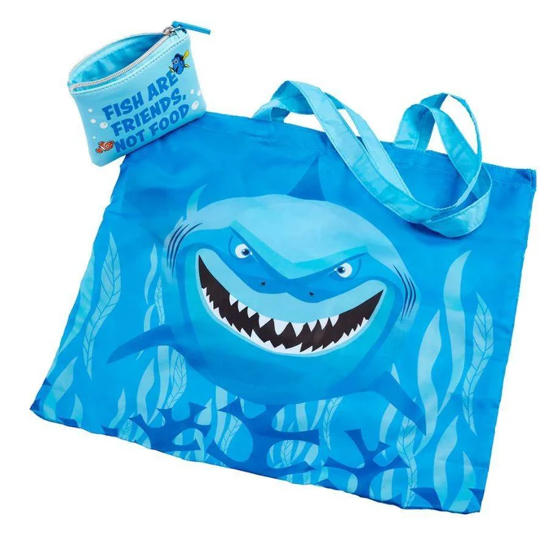Loungefly Disney Finding Nemo - Bruce Coin Pouch and Tote Bag US Exclusive