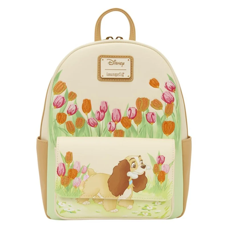Loungefly Disney Lady & the Tramp - Pastel Tulip Mini Backpack