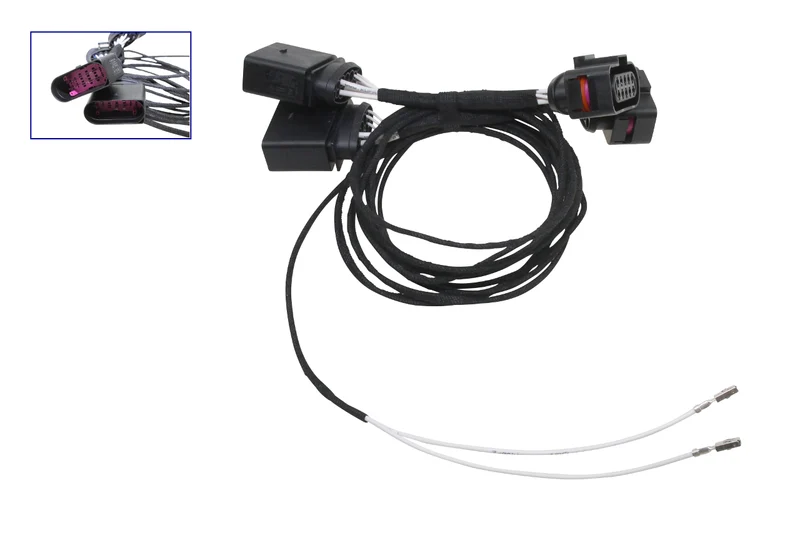 LED adapter to halogen headlights for Audi A3 8V