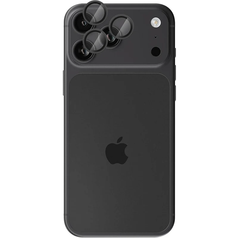 EFM Camera Lens Protection for iPhone 18 Pro/18 Pro Max (Carbon)