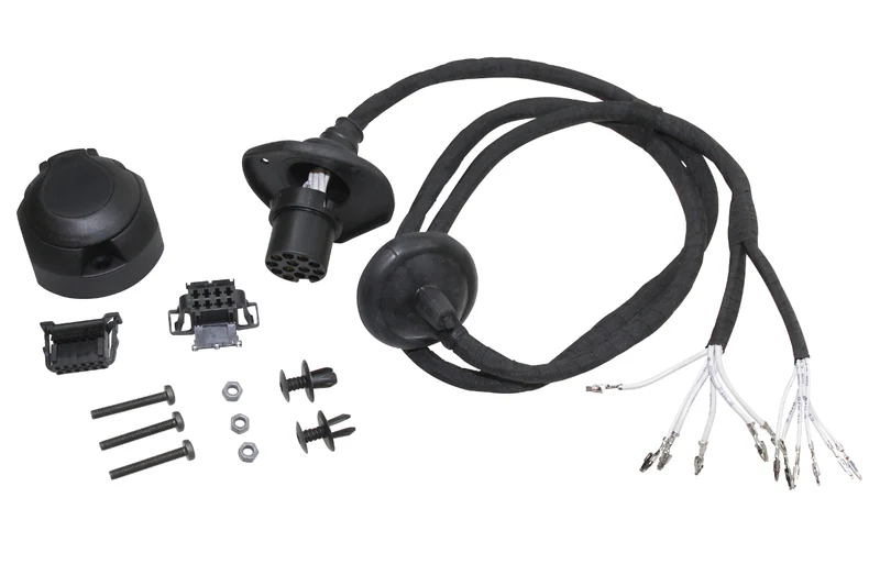 Cable set trailer hitch socket for VW T6.1 SH