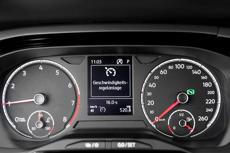 GRA (cruise control) complete set for VW Polo AW1 with MFSW