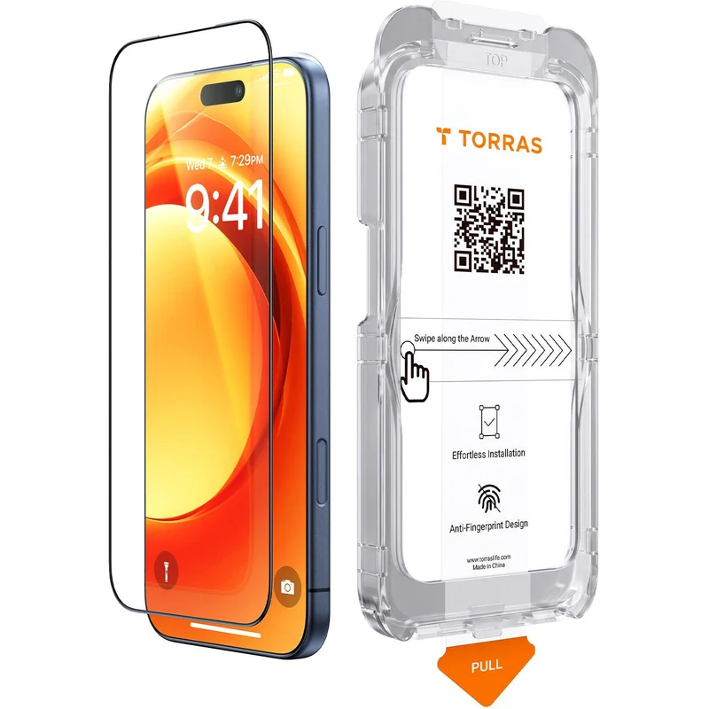 Torras HD Glass Screen Protector for iPhone 18 Pro Max