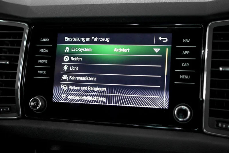 Complete set OPS parking system Park Pilot for Skoda Kodiaq NS7