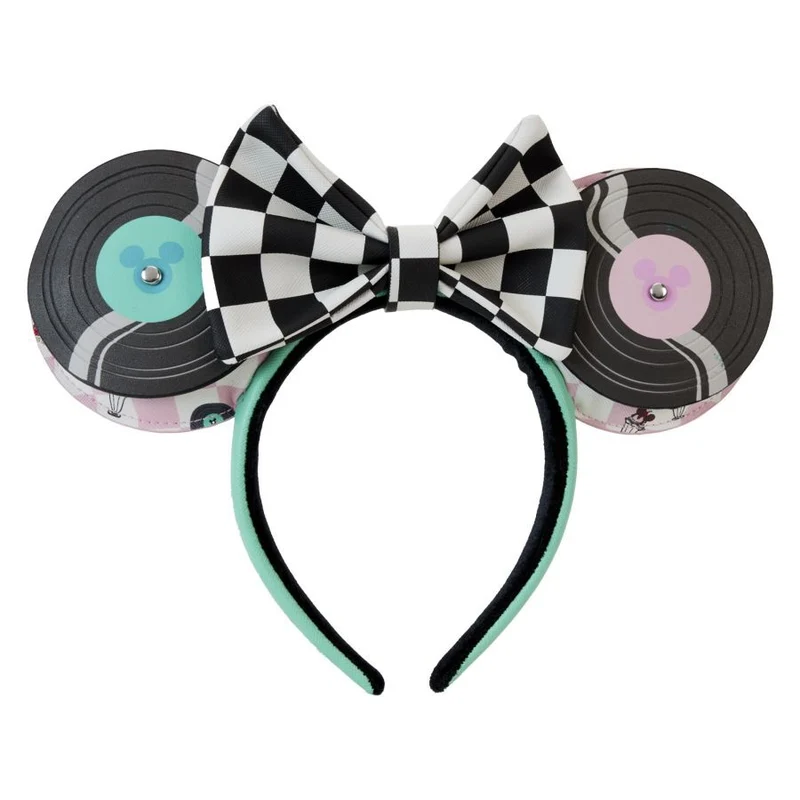 Loungefly Disney Mickey & Minnie Mouse - Date Night Diner Jukebox Record Ears Headband