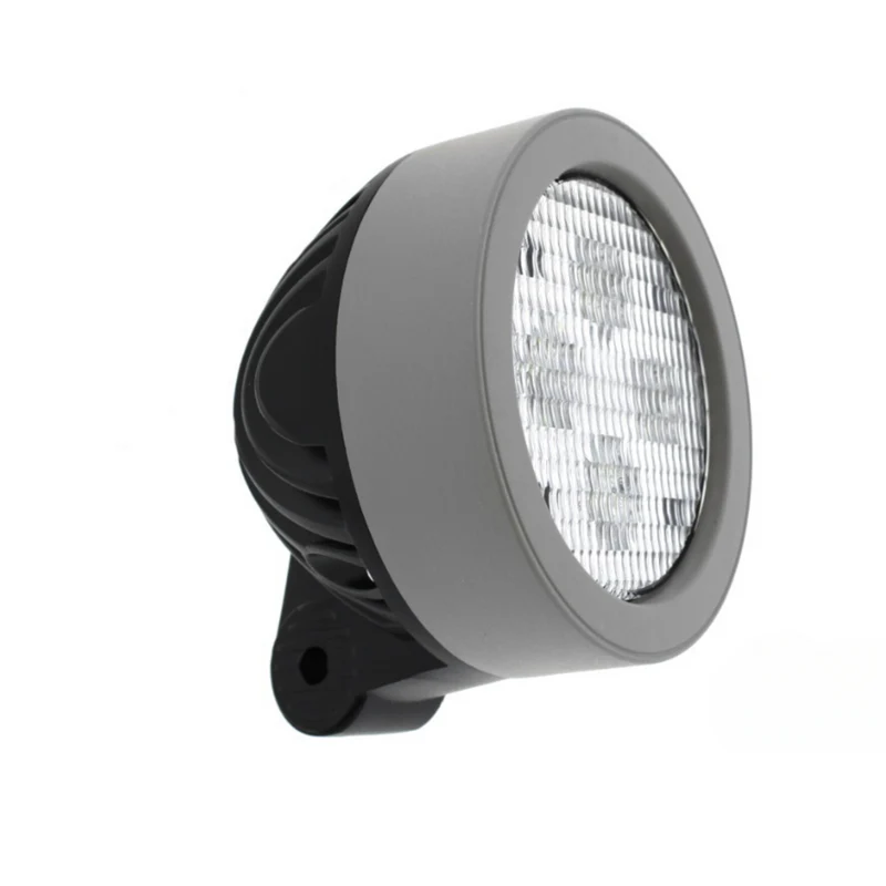 Runt John Deere Style LED Grå Arbetsljus 40W / 4000 Lumen