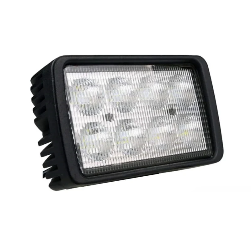Rektangulär LED-arbetsljus bottenfäste / 40W