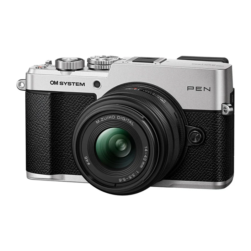 OM SYSTEM Pen Mirrorless Camera with 14-42mm III Lens Kit
